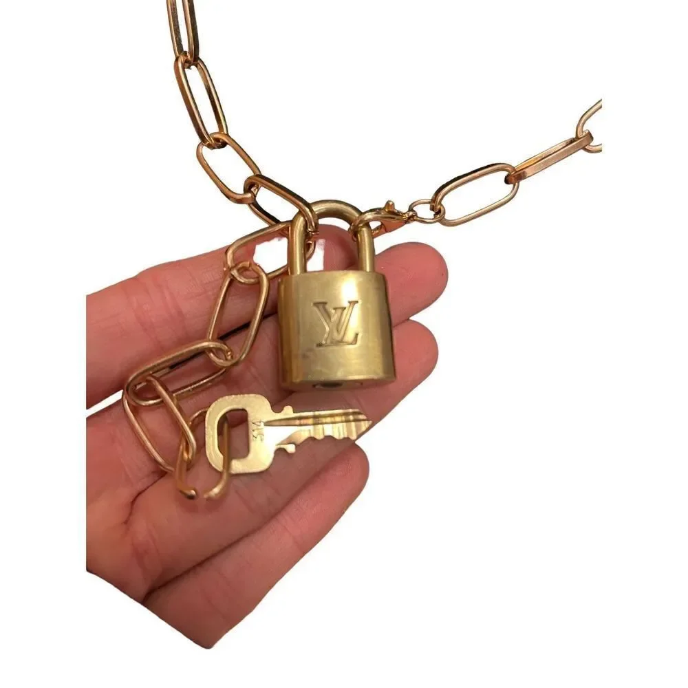 Louis Vuitton Lock Necklace